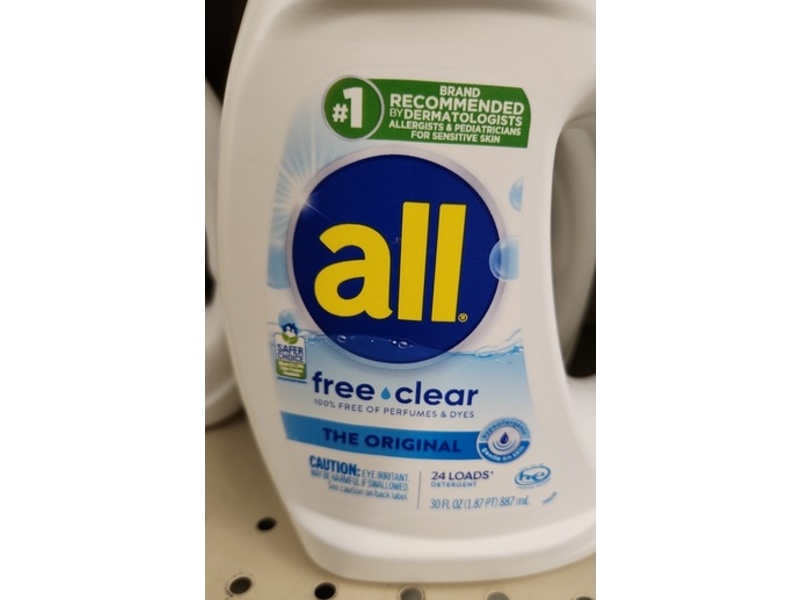All Liquid Laudry Detergent, The Original, 24 Loads, 30 fl oz/887 mL