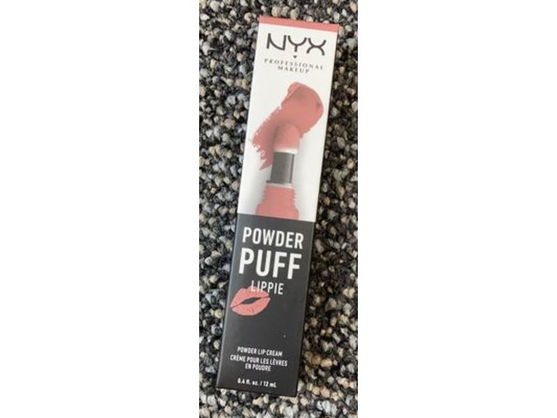 NYX Professional Makeup Powder Puff Lippie Lip Cream, Cool Intentions, 0.4 fl oz/12 mL