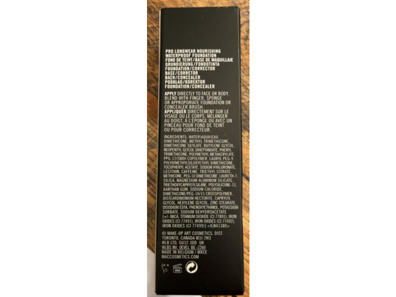 MAC Pro Longwear Foundation, Nc 35, 0.84 oz/25 mL