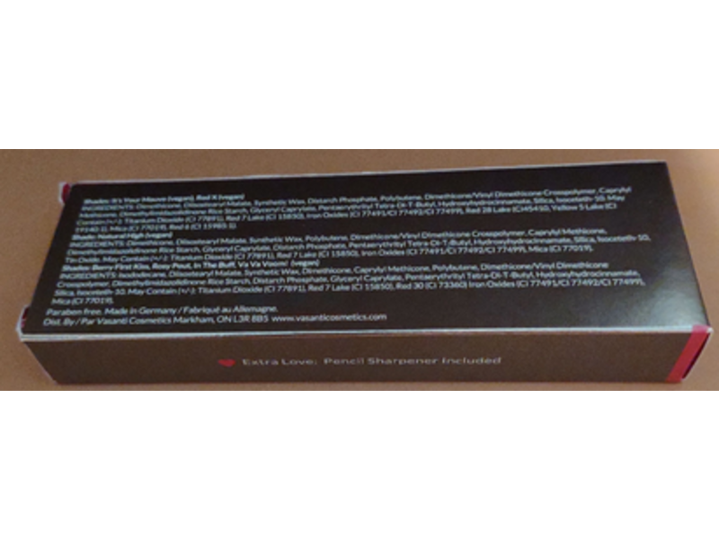 Vasanti Cosmetics Matte Crush Lipstick Pencil, It's Your Mauve, 0.10 oz/2.8 g