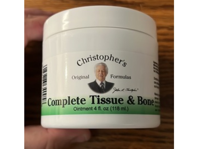 Christopher's Complete Tissue & Bone Ointment, 4 fl oz/118 mL,Pack of 2