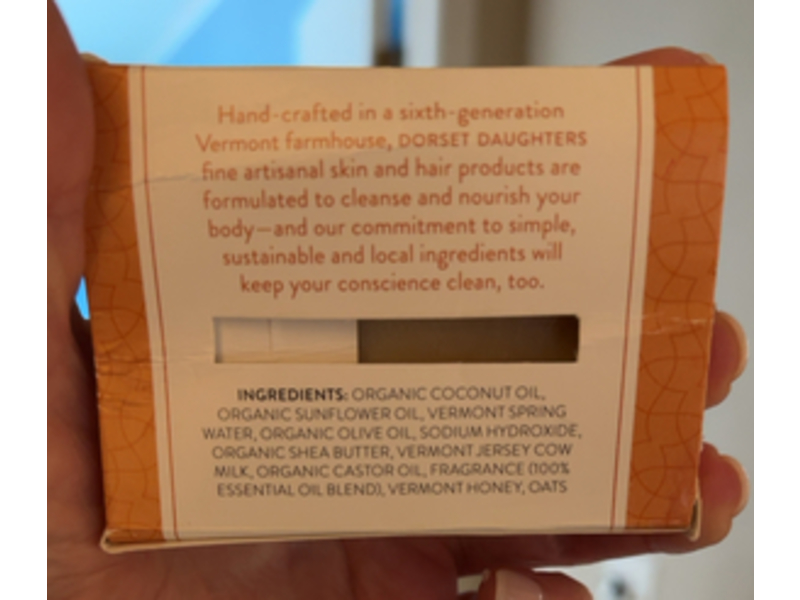 Dorset Daughters Bar Soap, Almond Blossom, 4.5 oz/128 g