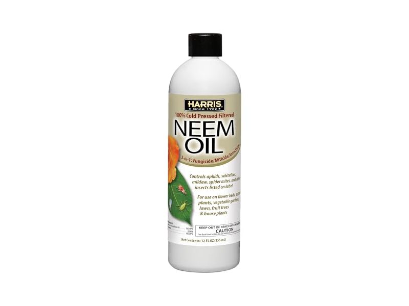 Harris 100% Cold Pressed Neem Oil, 12 fl oz/ 355 mL