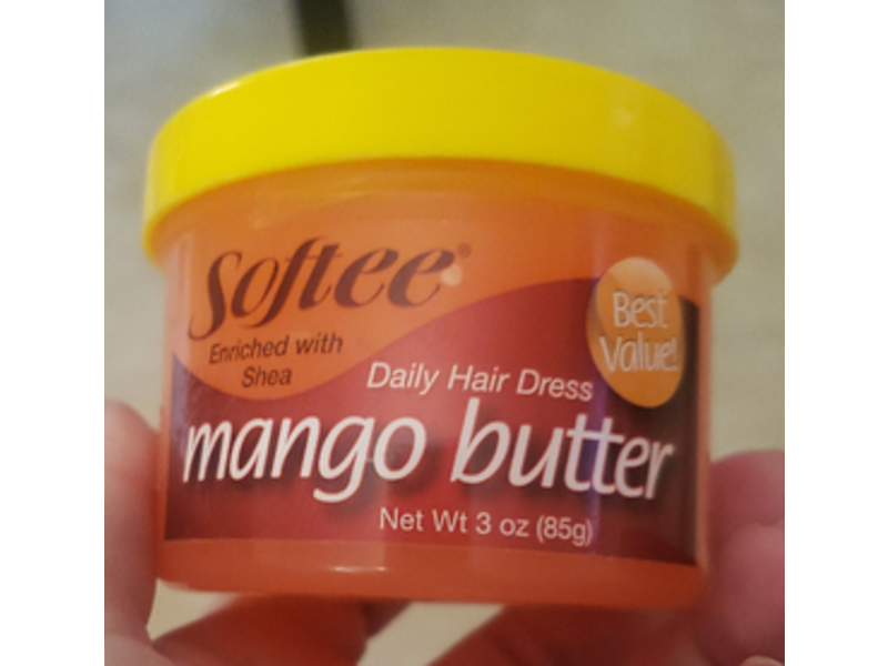 Softee Daily Hair Dress, Mango Butter, 3 oz/85 g