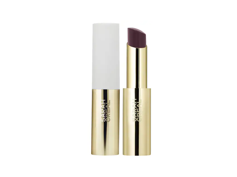 Sarah Creal The Adults Are Talking Solid Serum Lip Repair, Vibrance Is A Sheer Rosy Plum, 0.09 oz/2.8 g