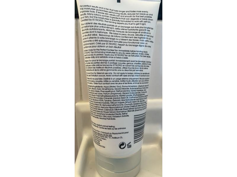 St. Tropez Tan Enhancing Moisturiser, Prep & Maintain, 6.7 fl oz/200 mL
