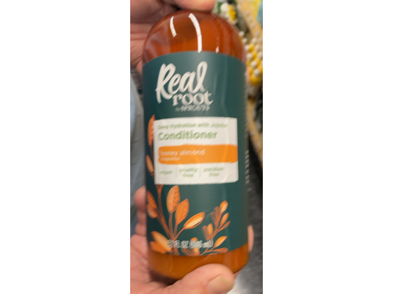 Real Root Conditioner, Honey Almond, 32 fl oz/946 mL