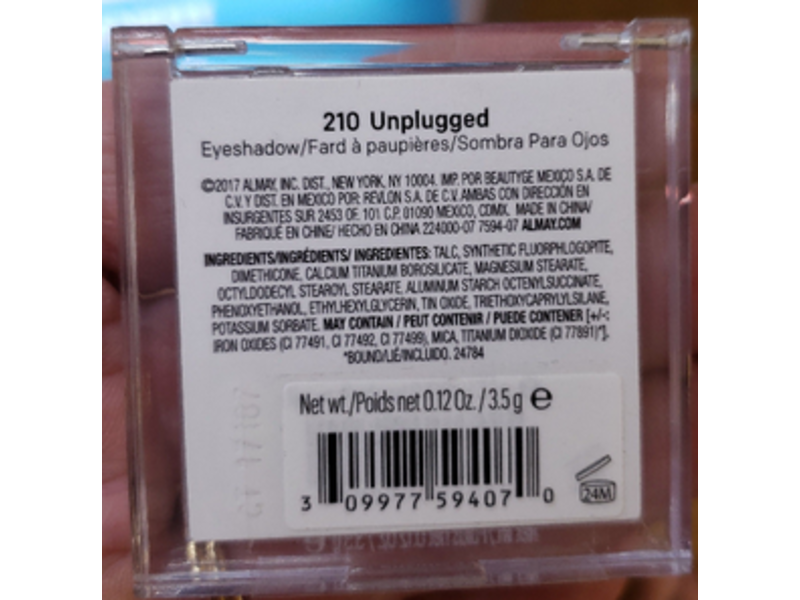 Almay Shadow Squad, Unplugged (210), 0.12 oz/3.5 g