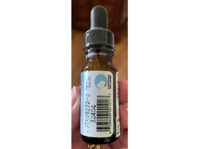 Montana Emu Ranch 100% Pure Montana Emu Oil, 0.50 fl oz/15 mL