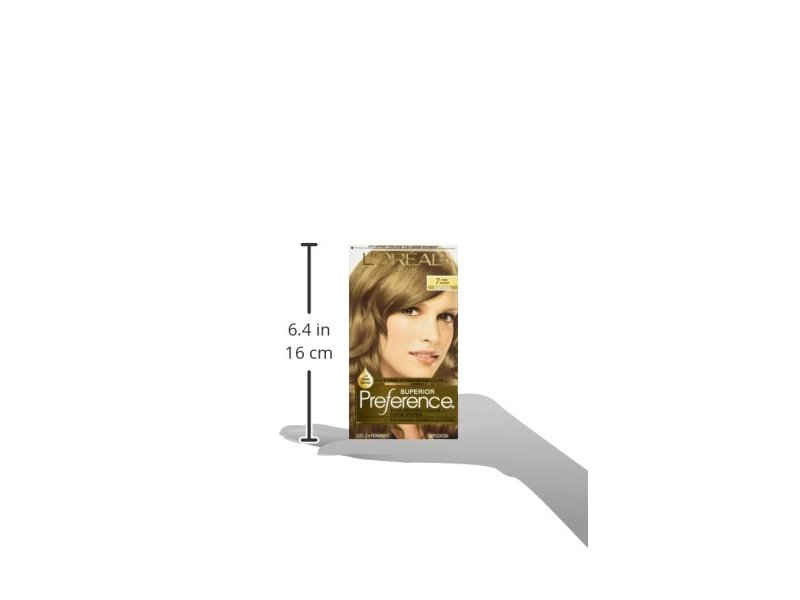 L'Oreal Paris Superior Preference Fade-Defying Color + Shine System, 7 Dark Blonde