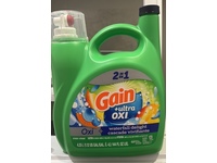 Gain + Ultra OXI Laundry Detergent, Waterfall Delight, 100 Loads, 144 fl oz/4.25 L - Image 3