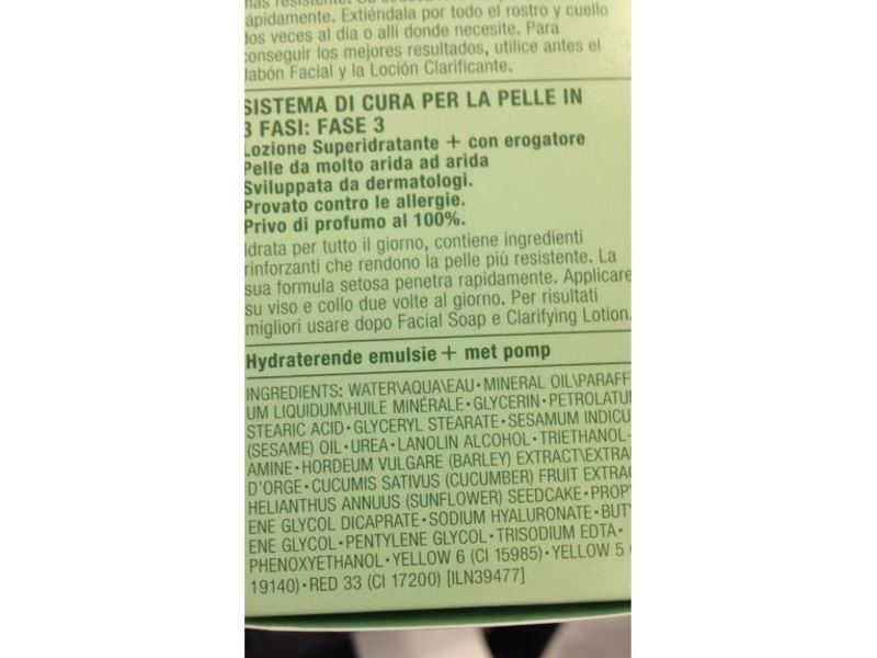 Clinique Dramatically Different Moisturizing Lotion+, Very Dry to Dry Combination, 4.2 fl oz.
