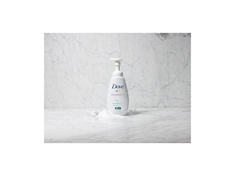 Dove Shower Foam Sensitive Skin, 13.5 oz
