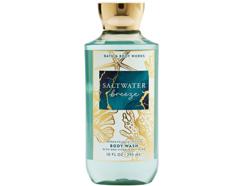 Bath & Body Works Body Wash, Salt Water Breeze, 10 fl oz/295 mL