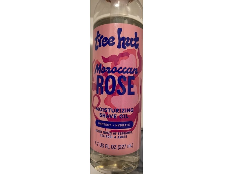 Tree Hut Moisturizing Shave Oil, Moroccan Rose, 7.7 fl oz/227 mL
