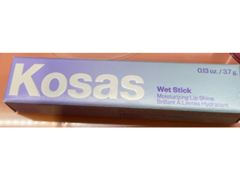 Kosas Wet Stick Moisturizing Lip Shine, Heatwave, 0.13 oz/3.7 g