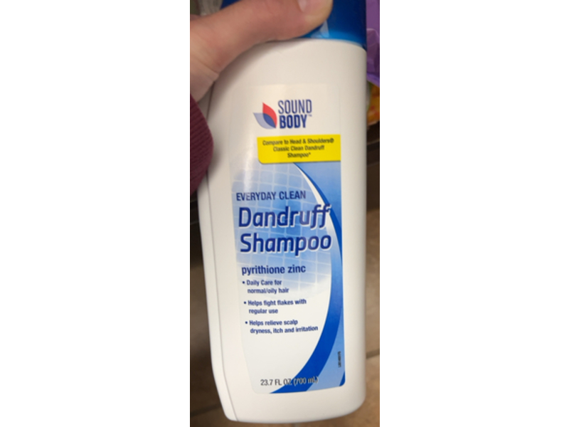 Sound Body Everday Clean Dandruff Shampoo, 23 fl oz/700 mL