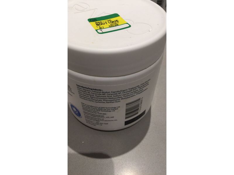 CeraVe Moisturizing Cream, Normal to Dry Skin, 453g