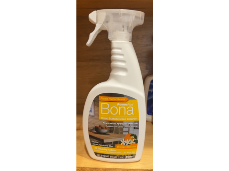 Bona Wood Surface Deep Cleaner, Fresh Floral + Orange Blossom, 22 fl oz/650 mL