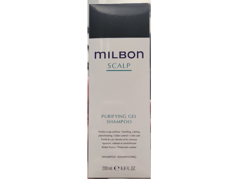 Milbon Scalp Purifying Gel Shampoo, 6.8 fl oz/200 mL