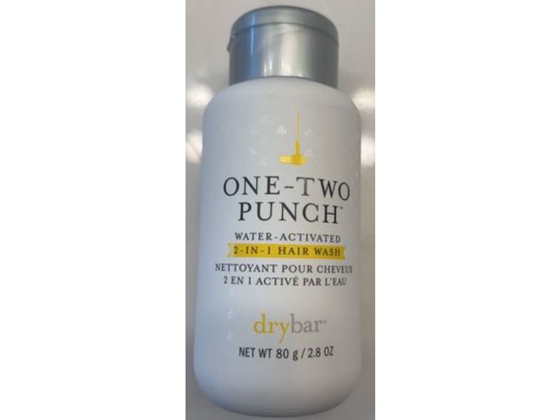 Drybar One-Two Punch Water Activated 2-In-1 Hair Wash, 2.8 oz/80g