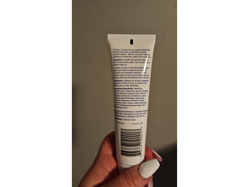 Complex 15 Daily Face Cream, 3.4 oz Ingredients and Reviews