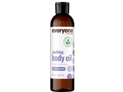 Everyone For Every Body Soothing Body Oil, Dreamy Lavender, 8 fl oz/237 mL