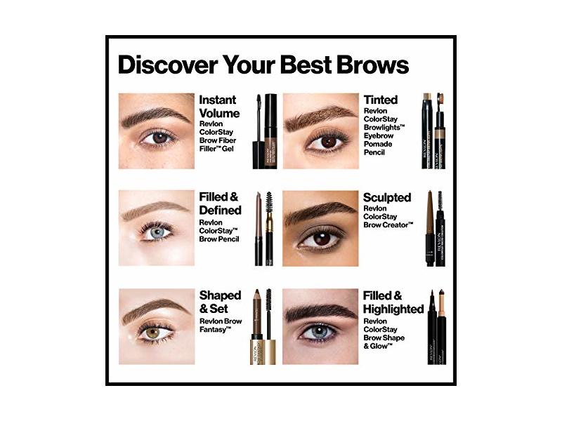 Revlon Colorstay Eyebrow Pencil Grey Brown (640) 0.23 oz