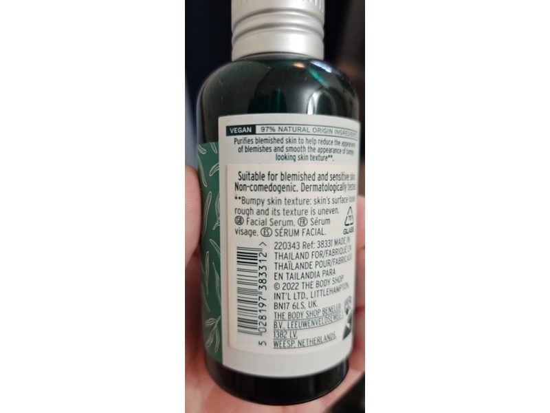 The Body Shop Tea Tree Solution, 1.69 fl oz/50 mL