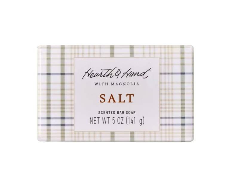Hearth & Hand Salt Scented Bar Soap, Magnolia, 5 oz/141 g