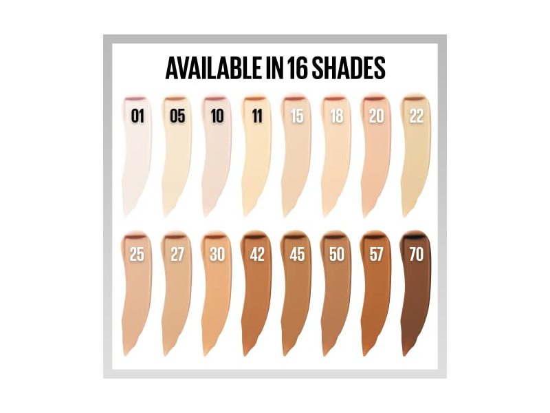 Maybelline Super Stay Liquid Concealer , Full Coverage Concealer, 0.33 fl oz/ 10 mL