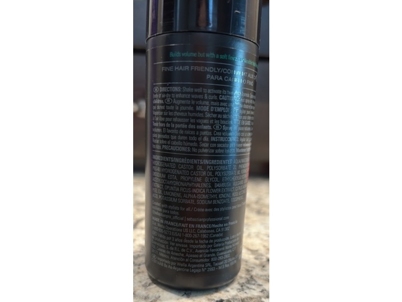 Sebastian Professional Volupt Max Volumizing Spray Gel, 5 fl oz/150 mL