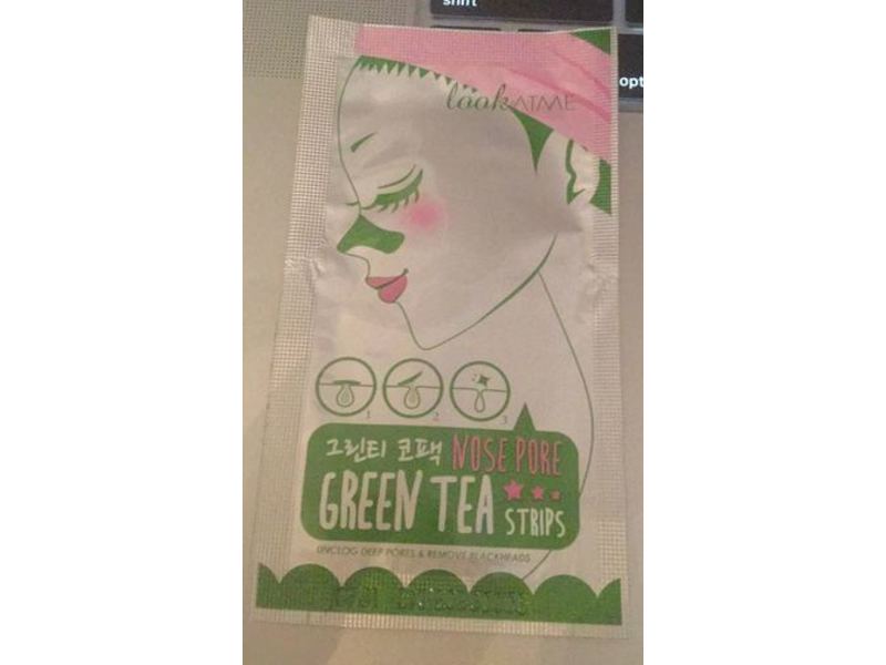 LookAtME Nose Pore Strips, Green Tea, Pack 2, 10 Ct
