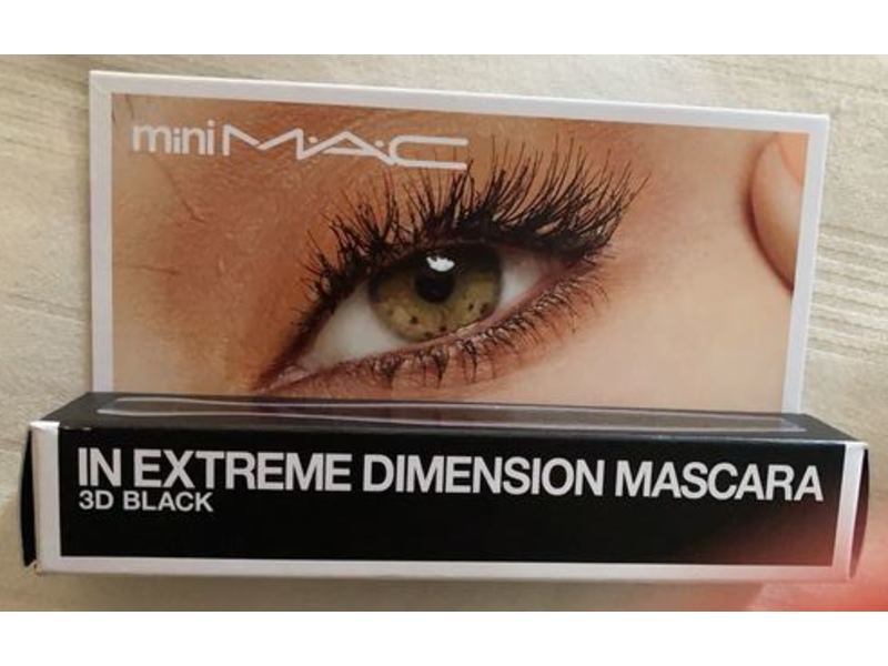 Mac In Extreme Dimension Mascara, 3D Black, 0.14 oz/4 g
