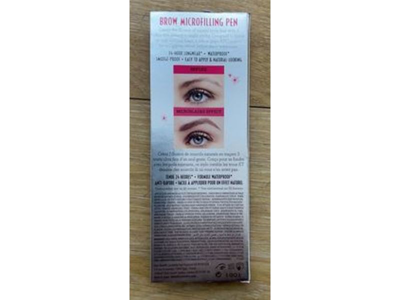 Benefit Brow Microfilling Pen, Light Brown, 0.02 fl oz/0.77 mL
