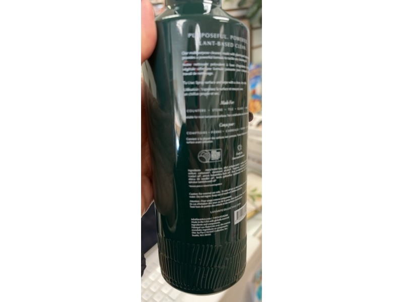 L'Avant Collective Plant-Based Multipurpose Cleaner, Winter Fir, 16 fl oz/475 mL