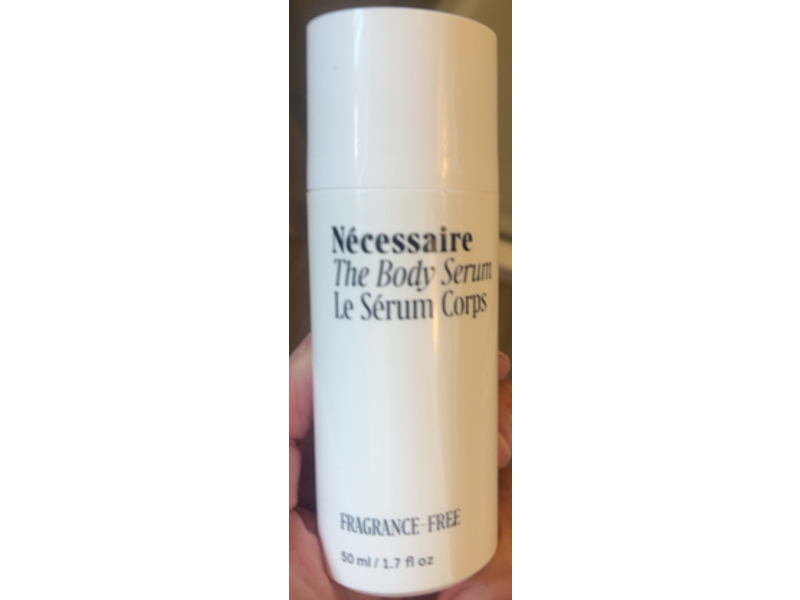 Necessaire The Body Serum, Fragrance Free, 1.7 fl oz/50 mL