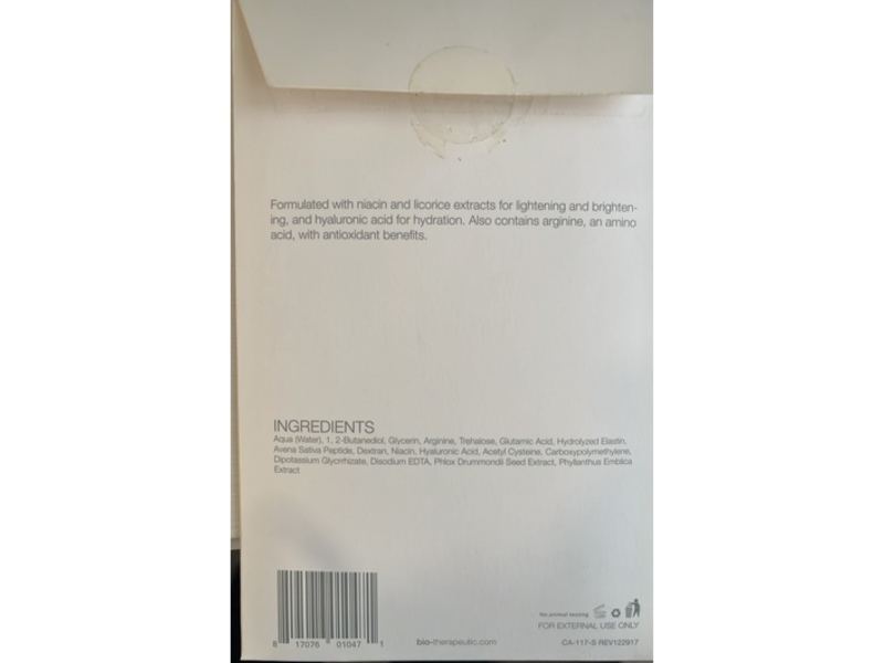 Bio-Therapeutic bt-Infusion Brightening Masque, 1.2 oz