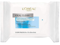 L'oreal Paris Ideal Clean Makeup Removing Towelettes, 25 Count, Pack Of 2 - thumbnail 1