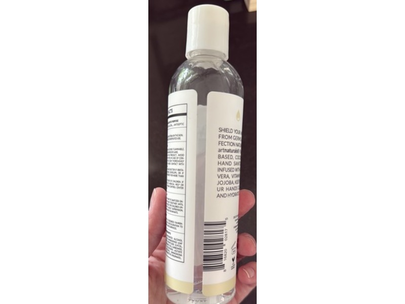 ArtNaturals Hand Sanitizer, Coconut, 8 fl oz/236 mL