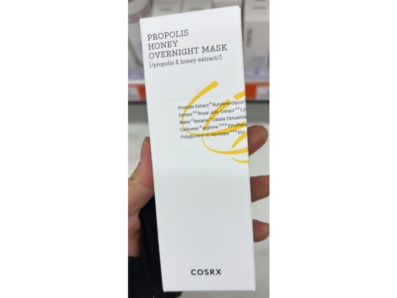 COSRX Full Fit Overnight Mask, Propolis & Honey, 2.03 fl oz/60 mL