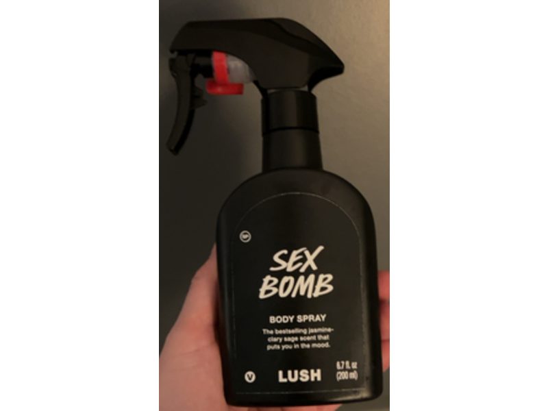 Lush Body Spray, Sex Bomb, 6.7 fl oz/200 mL
