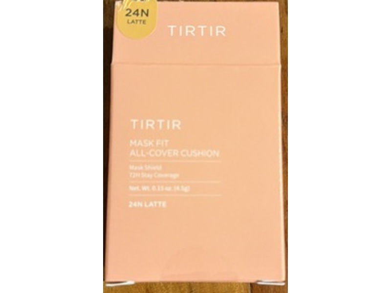 Tirtir Mask Fit All-Cover Cushion, 24N Latte, 0.25 oz/4.5 g