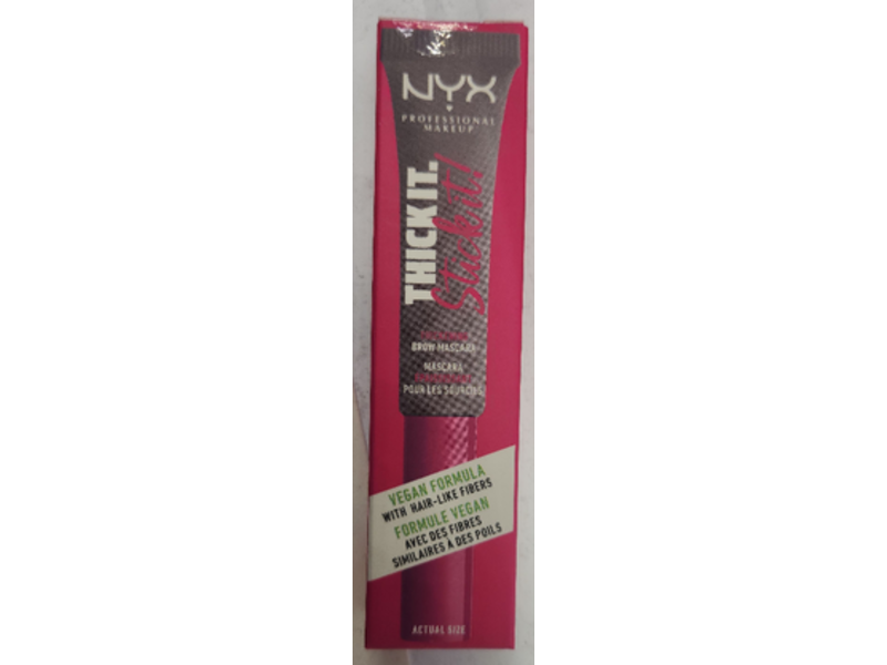 Nyx Professional Makeup Thick It Stick It Brow Mascara, Taupe, 0.03 oz