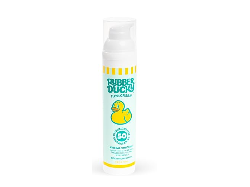 Rubber Ducky Sunscreen Lotion , SPF 50, 3.38 fl oz/100 mL