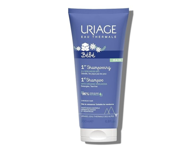 Uriage Baby 1st Shampoo, Organic Edelweiss, 6.8 fl oz/200 mL
