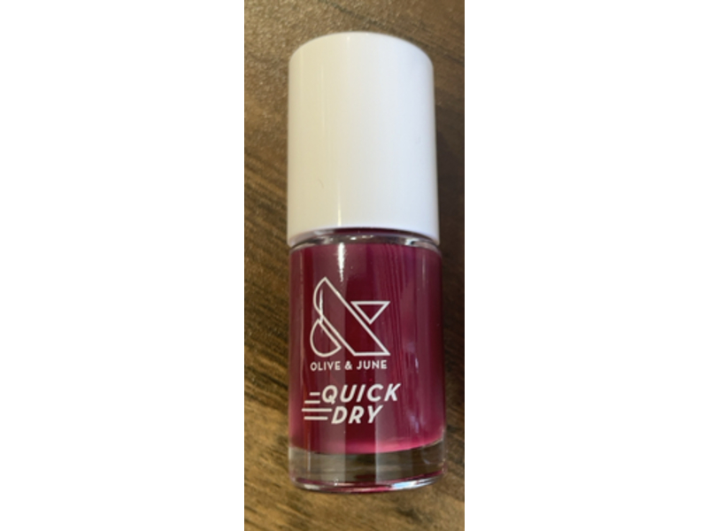 Olive & June Quick Dry Nail Polish, Mulberry, 0.3 fl oz