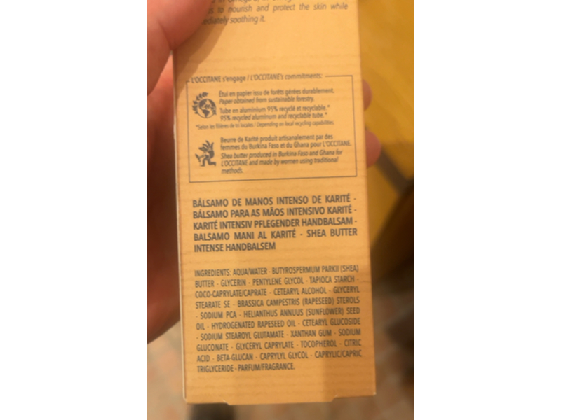 L'Occitane en Provence Intensive Hand Balm, 5.3 oz/150 mL