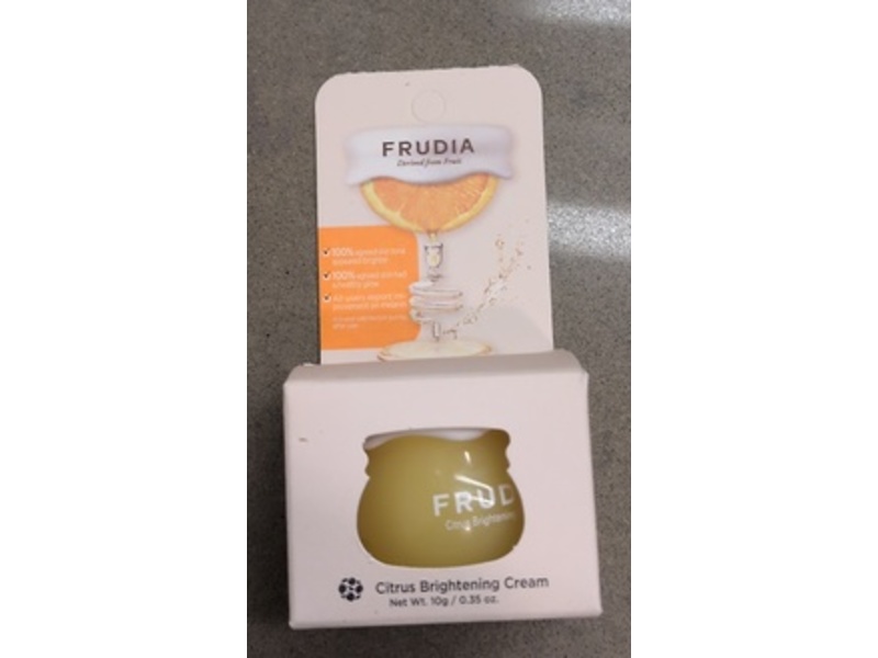 Frudia Citrus Brightening Face Cream, 0.35 oz/10 g