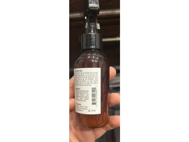 Bear Brand Sea Salt Spray, Lumber Yard Scent, 14 fl oz/100 mL